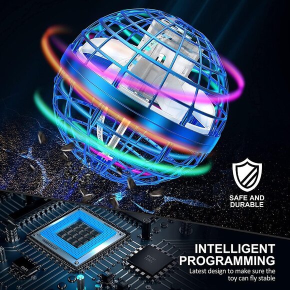 2025 Flying Orb Ball Toy,Cosmic Globe Boomerang Hover Ball Galactic Fidget Spinn - Picture 4 of 6